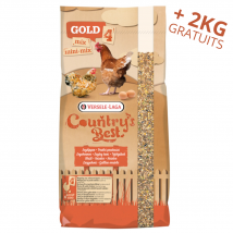Mélange Poule Pondeuse Country's Best Gold 4 Mix 20kg + 2kg Gratuits - Versele Laga