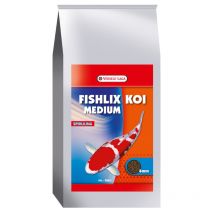 Aliment Poisson Granulés Extrudés Flottants Pour Carpe Koï Fishlix Medium 4 Mm 8 Kg - Versele Laga