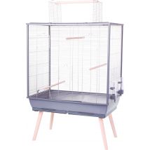 Cage Grillagée Oiseaux Sur Pieds Neolife 80 - Zolux
