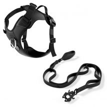 Laisse Ladder Combat Et Harnais Hurricane Noir Taille L - Bullybillows - Pour Chien - BullyBillows