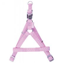 Harnais Réglable Mac Leather 15mm - Rose - Pour Chien - Mac Leather