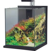 Aquarium Poisson Équipé 31,5 Litres Jalaya XXL Gris Anthracite - Zolux