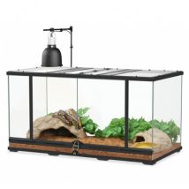Kit Terrarium Serpent Adult 98x50x50cm - Terratlantis - Pour Reptile - Terratlantis