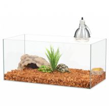 Kit Terrarium Tortue Tortoise Adult 100x50x40cm - Terratlantis - Pour Reptile - Terratlantis