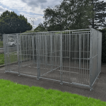Kit Chenil Premium 8m² Large Double – Animal Valley - Kenilux - Pour Chien - KeniLux