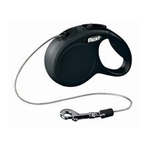 Laisse Flexi Chat Cordon XS Noir 3 Mètres - Flexi