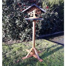 Mangeoire Oiseaux Sur Pied Arbre À Construire Bois Epicéa Fsc - Animal Valley