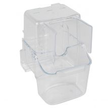 Mangeoire Modulaire Oiseaux 130ml Transparente - 2GR