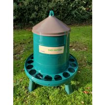 Mangeoire Poule En Plastique Recyclé Eco 8kg Avec Pieds - Gaun