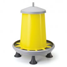 Mangeoire À Trémie Poule Avec Tige Métal Et Pieds 5kg - River Systems