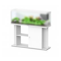 Meuble Pour Aquarium Style Led 120 Blanc - Aquatlantis