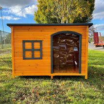 Niche Husky Pour Chien Avec Isolation Taille L - Animal Valley