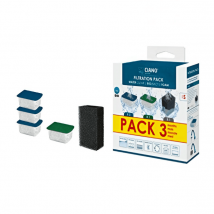 Pack Cartouches Filtrantes Water Clear & Protection, Water Bio-bact Et Water Foam Taille S - Ciano