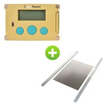 Portier Zen Farm Poule Et Trappe En Aluminium Taille Medium - Zen Farm