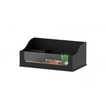Terrarium tortue Terra Tortum 75 - Terratlantis - Noir