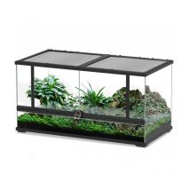 Terrarium Reptile Smart Line 88x45x45 Noir - Terratlantis - Terratlantis