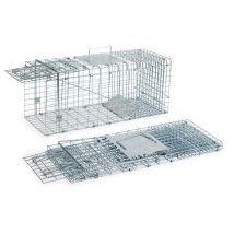 Cage Piège Anti Nuisible Poule Pliable Une Entrée - Gaun - pour Poulailler
