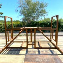 Aire De Jeux En Bois Pour Poule Avec Échelles et Balançoires - Animal Valley - pour Poulailler