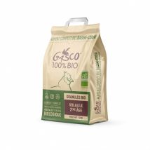 Granulés Volaille 2ème Âge Bio Pour Poule 5 Kg - Gasco