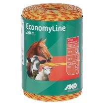 Fil Électrique Conducteur Pour Clôture Poule et Volaille Economyline 250m - Ako