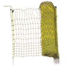 Filet Poule Simple Pointe Jaune Électrifiable 50m Beaumont - Ukal - pour Poulailler