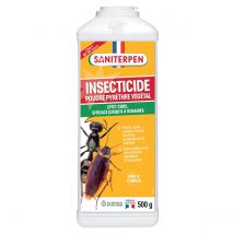 Insecticide Poudre Pyrèthre Végétal Poule 500g - Saniterpen - Entretien Poulailler