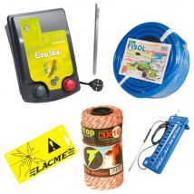 Kit Clôture Électrique Complet Garde-poule Avec Électrificateur Secteur - Lacmé - Lacme - pour Poulailler