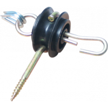Isolateur Spécial Passage Barrière Pour Clôture Électrique Poule et Volaille Isobar Par 10 - Lacmé