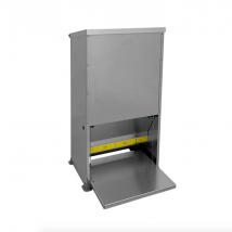 Mangeoire Anti Nuisible Poule Alma Basica Tôle Galvanisée 30L - River Systems - pour Poulailler