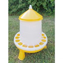 Mangeoire Poule à Pieds En Bioplastique Végétal Eco 2kg - Gaun - pour Poulailler