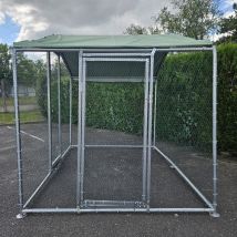 Porte Universelle 1,70x0,75m Pour Enclos Poulailler Parc Grillagé Renforcé - Animal Valley