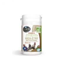 Poudre Bien-être Intestinal Pour Animaux De Basse-cour 40 G Bio - Biovetol - Biovetol - pour Poulailler