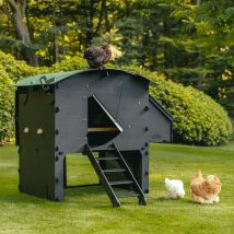 Poulailler Surélevé En Plastique Recyclé The Penthouse Large 8 à 15 Poules - Nestera - Nestera