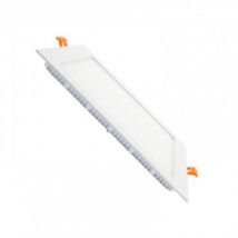 Placa LED 20W Cuadrada Superslim Corte 215x215 mm Instalación: