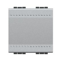 Mecanismo Interruptor Simple 2 Módulos 16A Borne Auto BTicino Living Light NT4001M2A Tech