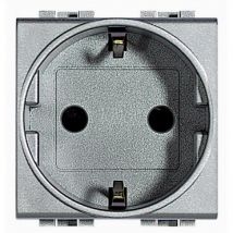Kit Enchufe Tipo F Schuko 2P+T 16A BTicino Living Light Tech
