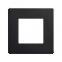 Marco 1 Elemento Estética Icon SIMON 270 27000610 Negro Mate