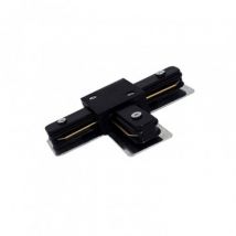 Conector Tipo T para Carril Monofásico UltraPower Negro
