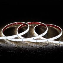 Tira LED Regulable 220V SMD2835 Autorectificada Silicone FLEX 120 LED/m High Lumen Ancho 12 mm IP67 Corte 10 cm a Medida Varias opciones