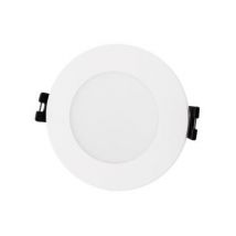 Aro Downlight Redondo IP65 para Bombilla LED GU10 / GU5.3 Corte Ø75 mm Minus Blanco
