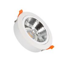 Foco Downlight LED 15 W Circular AR111 Corte Ø120 mm Instalación: