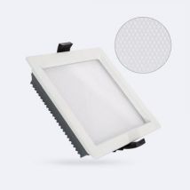Placa LED 24W Quadrada Regulável Dim To Warm Corte 135x135 mm Branco