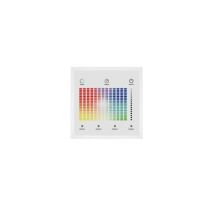 Controlador Regulador RGB DALI Master Parede Táctil Branco