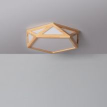 Plafón LED 20W Madera CCT Seleccionable Altigen Madera