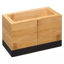 Bestekhouder uitschuifbaar Modern Zwart
