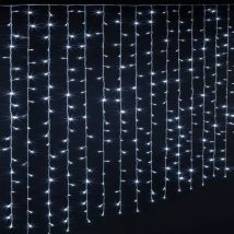 Rideau lumineux H2 m L2 m 400 LED Blanc froid