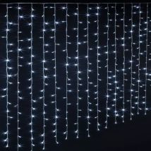 Rideau lumineux H2 m L3 m 600 LED Blanc froid