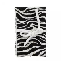 Schmucktasche Zèbre Schwarz