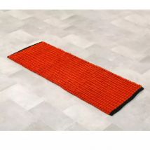 Tapis de bain (120 cm) Black Line Terracotta / noir
