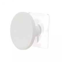 Patère adhésive (D6,5 cm) Easy Chic Blanc
